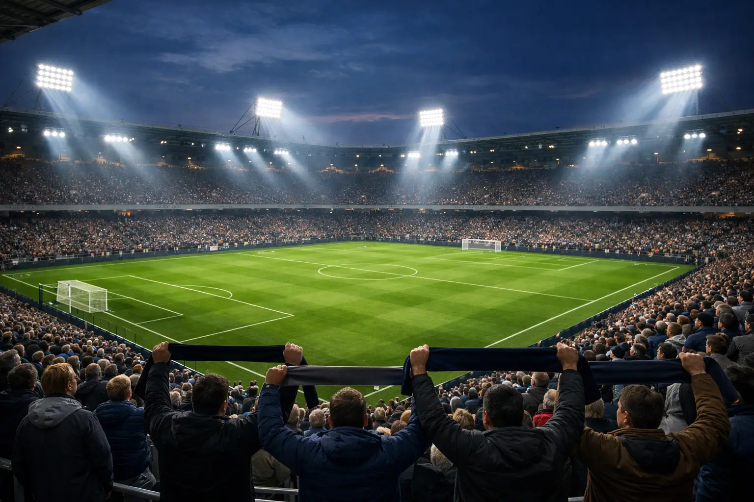 Bundesliga Meisterquoten 2025/26 – Stadion mit Fans vor dem Anpfiff