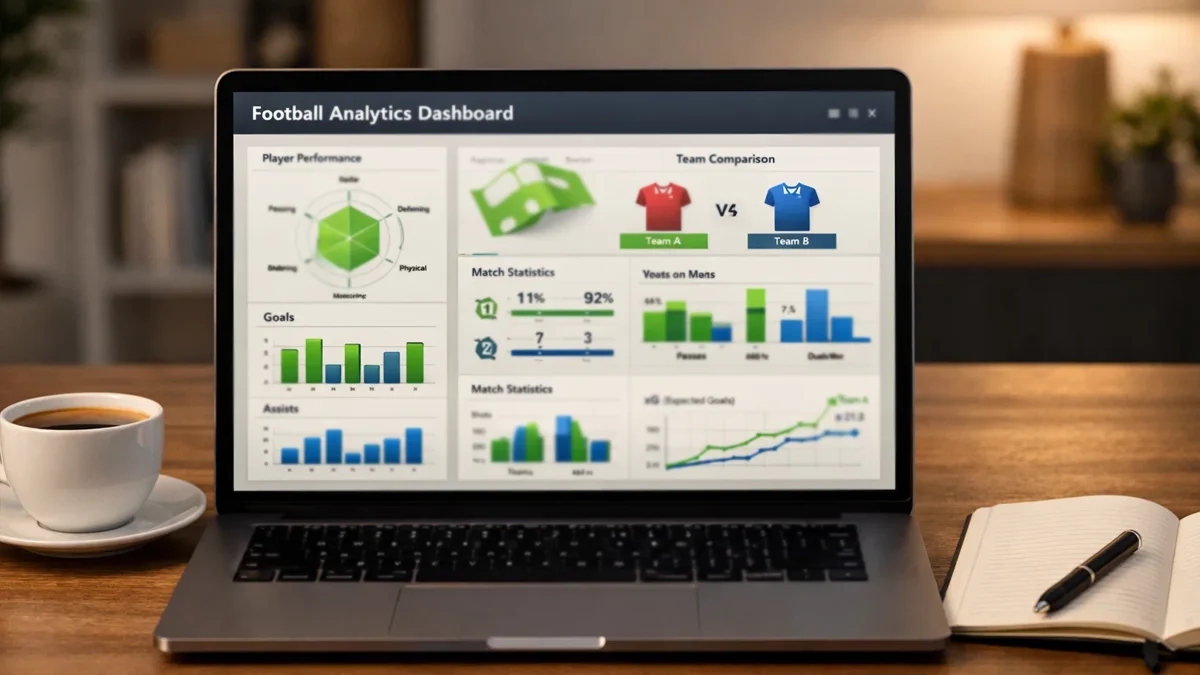 Fußball Datenanalyse und Statistiken für Champions League